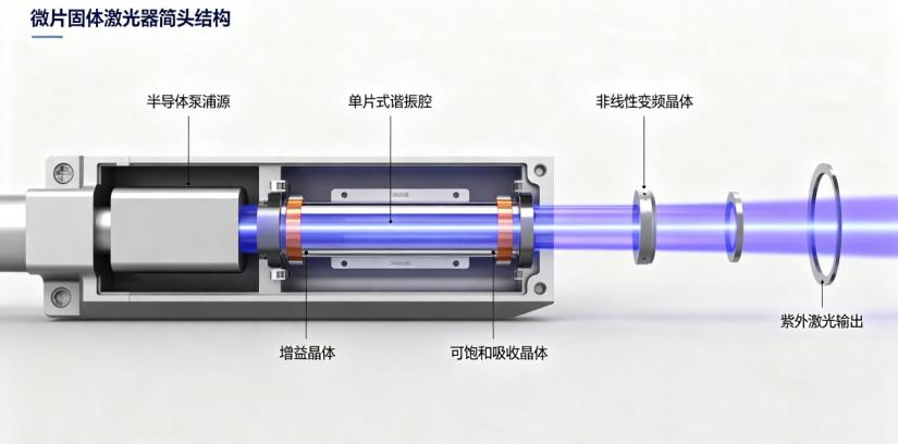 微片固体激光器简头结构