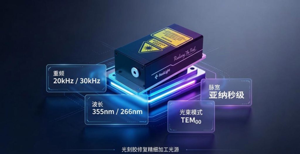 光刻胶修复精细加工光源