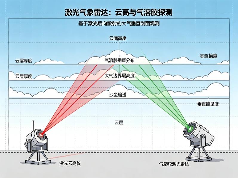 激光气象雷达主要应用