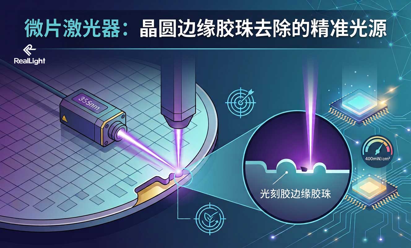 微片激光器：晶圆边缘胶珠去除的精准光源
