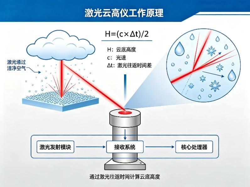 激光云高仪工作原理